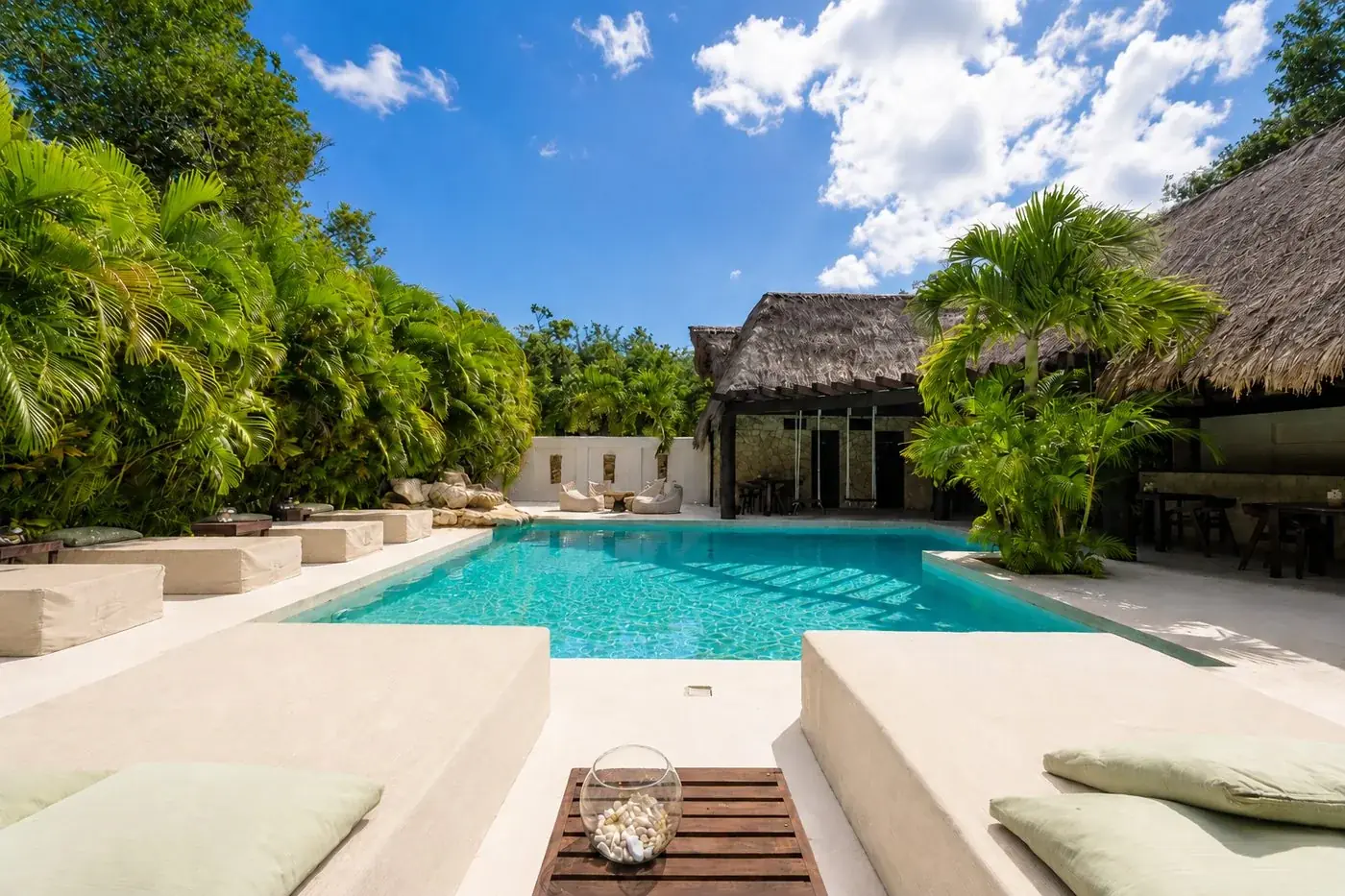 Pool & Palapa Lounge at Amari Medical Institute
